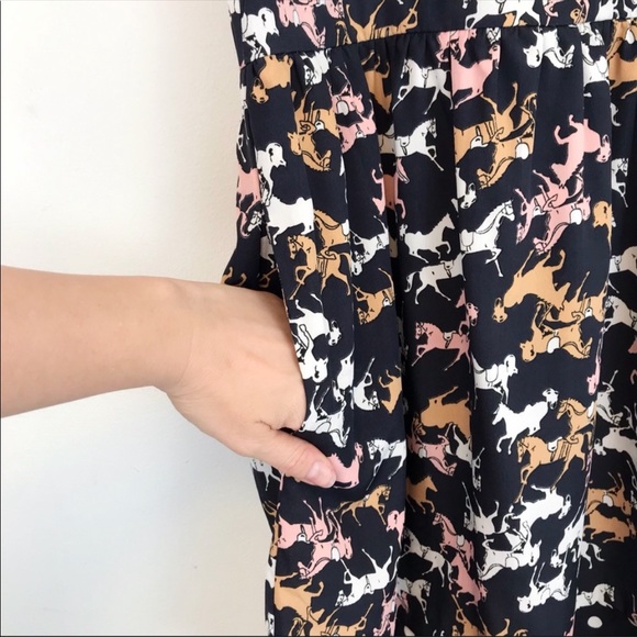 Anthropologie Porridge horse dress XS - Picture 2 of 6